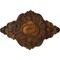 Ekena Millwork Ashford Ceiling Medallion, Hand-Painted Rust, 42 3/4"W x 28 7/8"H x 1"P CM42X28ASRUS - alternate 1
